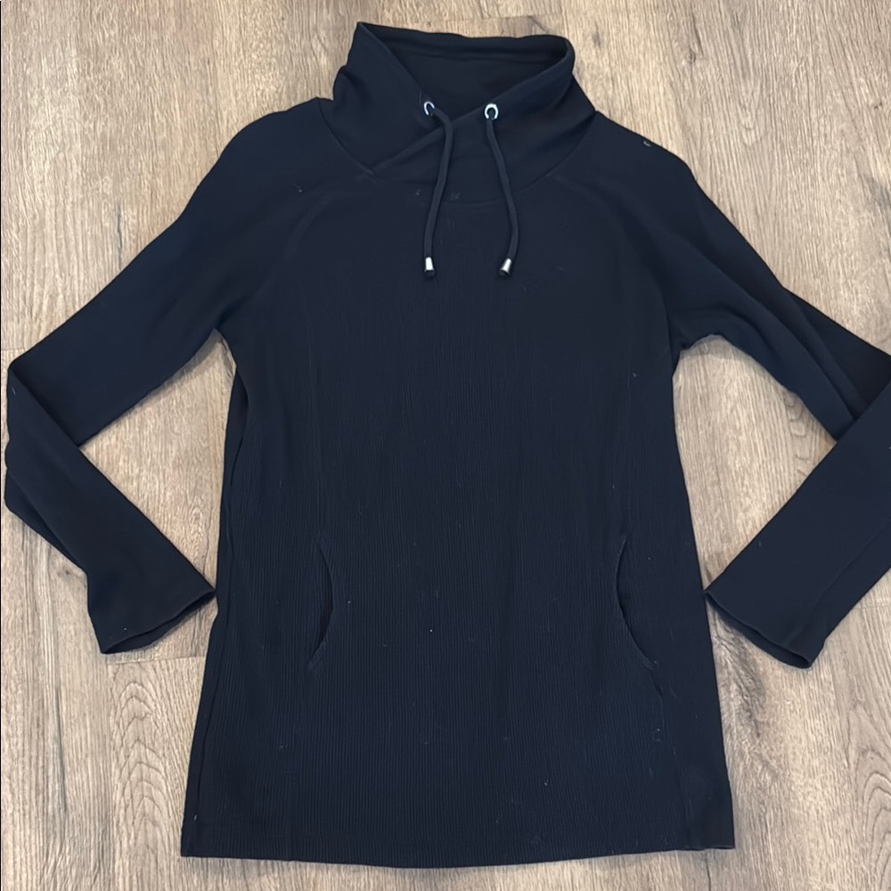 Black Turtleneck Pullover
